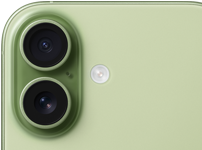 iPhone 17, back exterior, Fusion camera system in top left corner