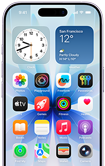 iPhone 17, front exterior, Center Stage front camera top center