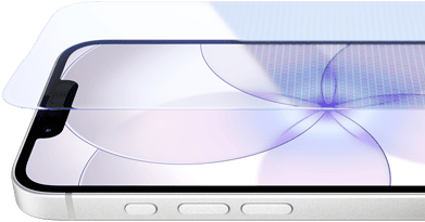 iPhone 17e, front exterior with Ceramic Shield 2, side exterior, white color, buttons: Action, volume