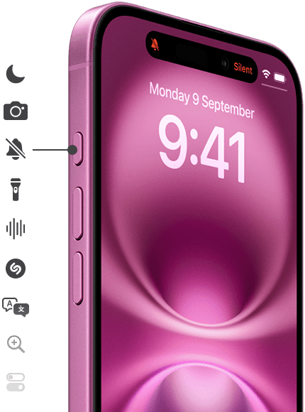 Just press and hold the Action button on iPhone 16 to launch the action you want, Focus feature, Camera app, Silent mode, flashlight, Voice Memos, Shazam, and more
