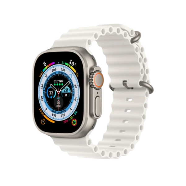 Apple Watch Ultra Titanium Case With Ocean Band