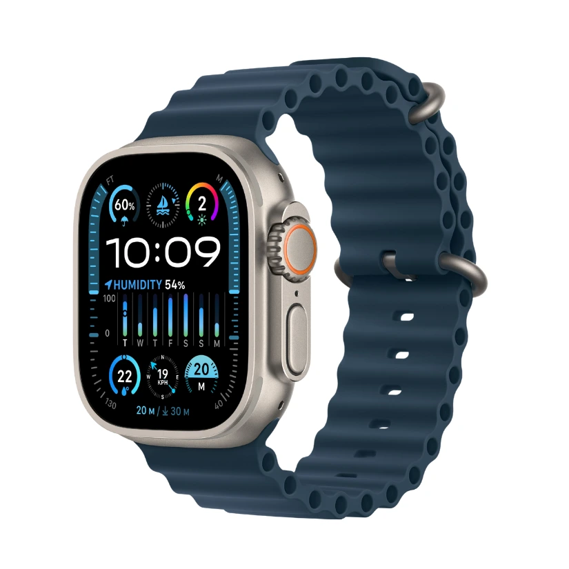 Apple Watch Ultra 2 Titanium Case - 49mm, blue