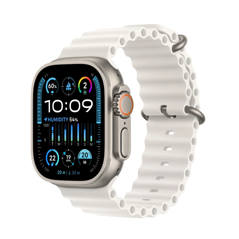 Apple Watch Ultra 2 Titanium Case/49mm/White