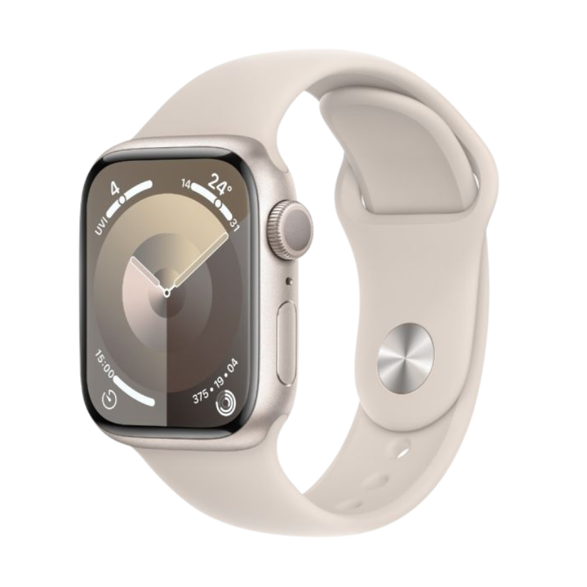 Apple Watch Series 9 Aluminium Case with Sport Band/GPS+Cellular/Starlight/41mm/M/L