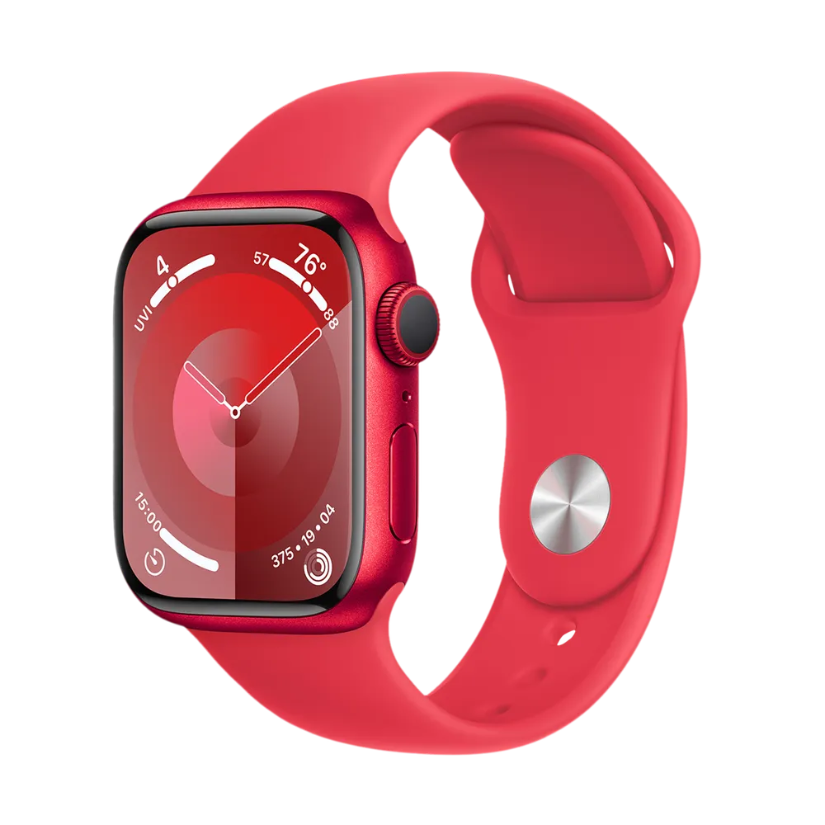 Apple Watch Series 9 Aluminium Case with Sport Band - gps, productred, 41mm, s-m