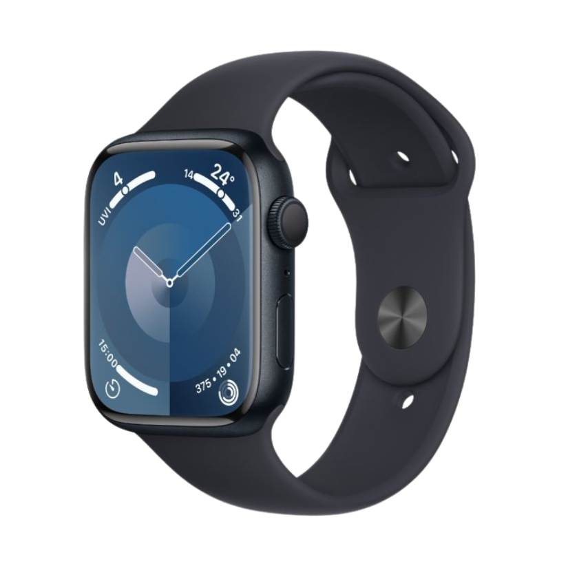 Apple Watch Series 9 Aluminium Case with Sport Band/GPS/Midnight/45mm/M/L