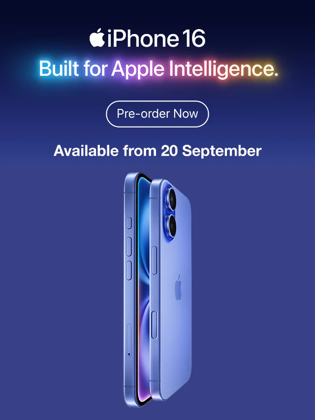 Pre Book iPhone 16 Now and get 10000 Gift voucher
