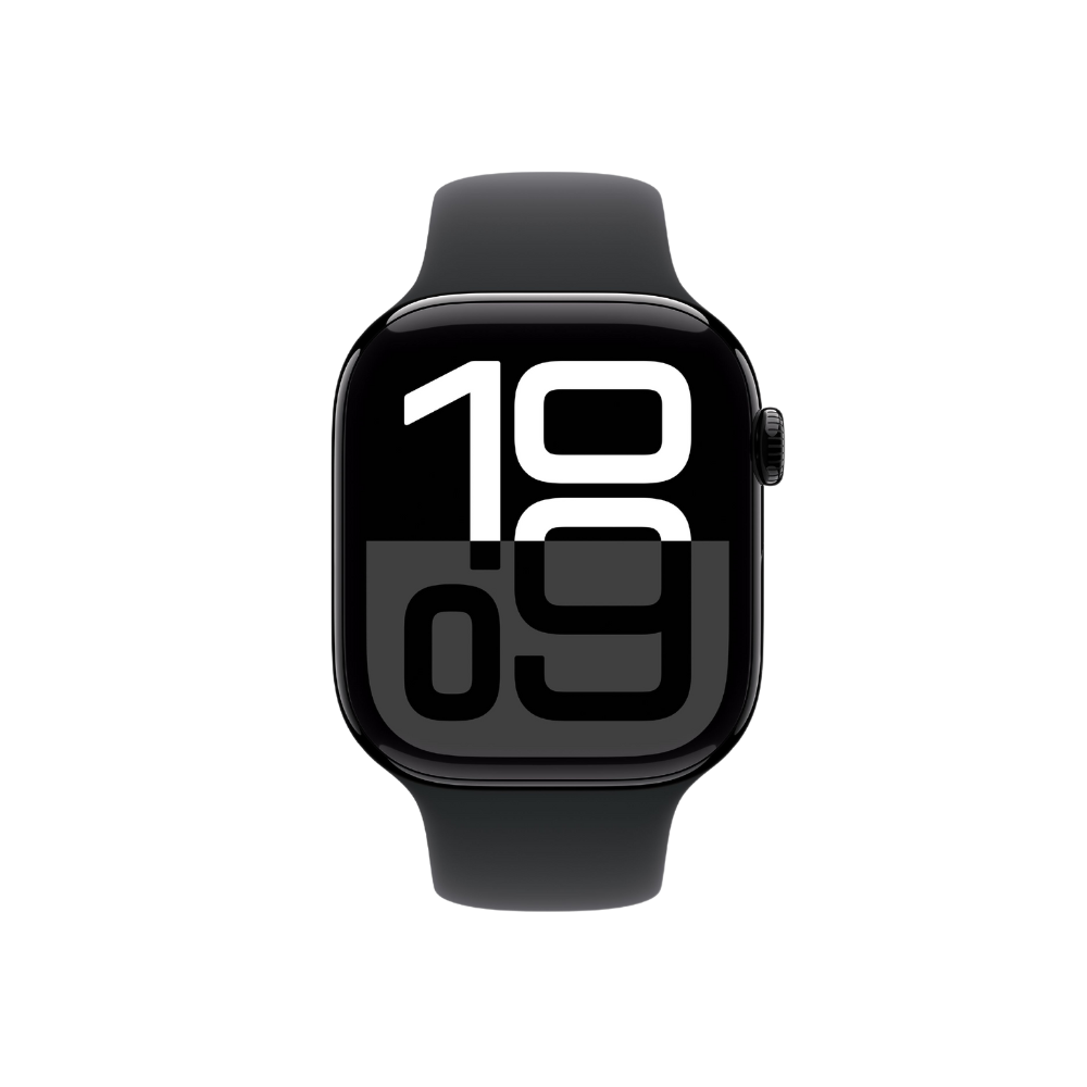 Apple Watch series 10 Aluminium Case - jet-black, 46mm, gps