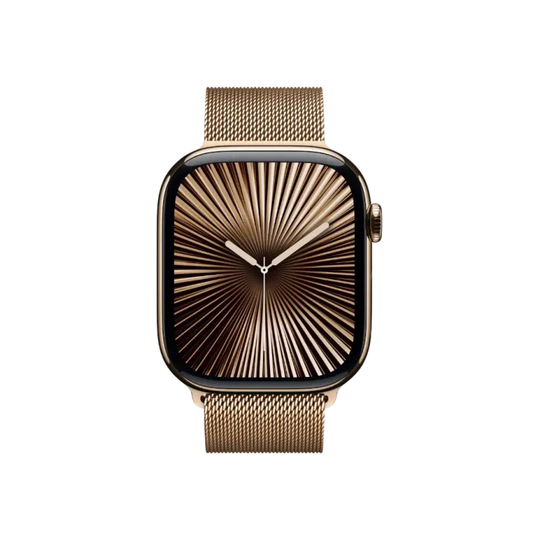 Apple Watch Series 10 Titanium Case – Milanese Loop