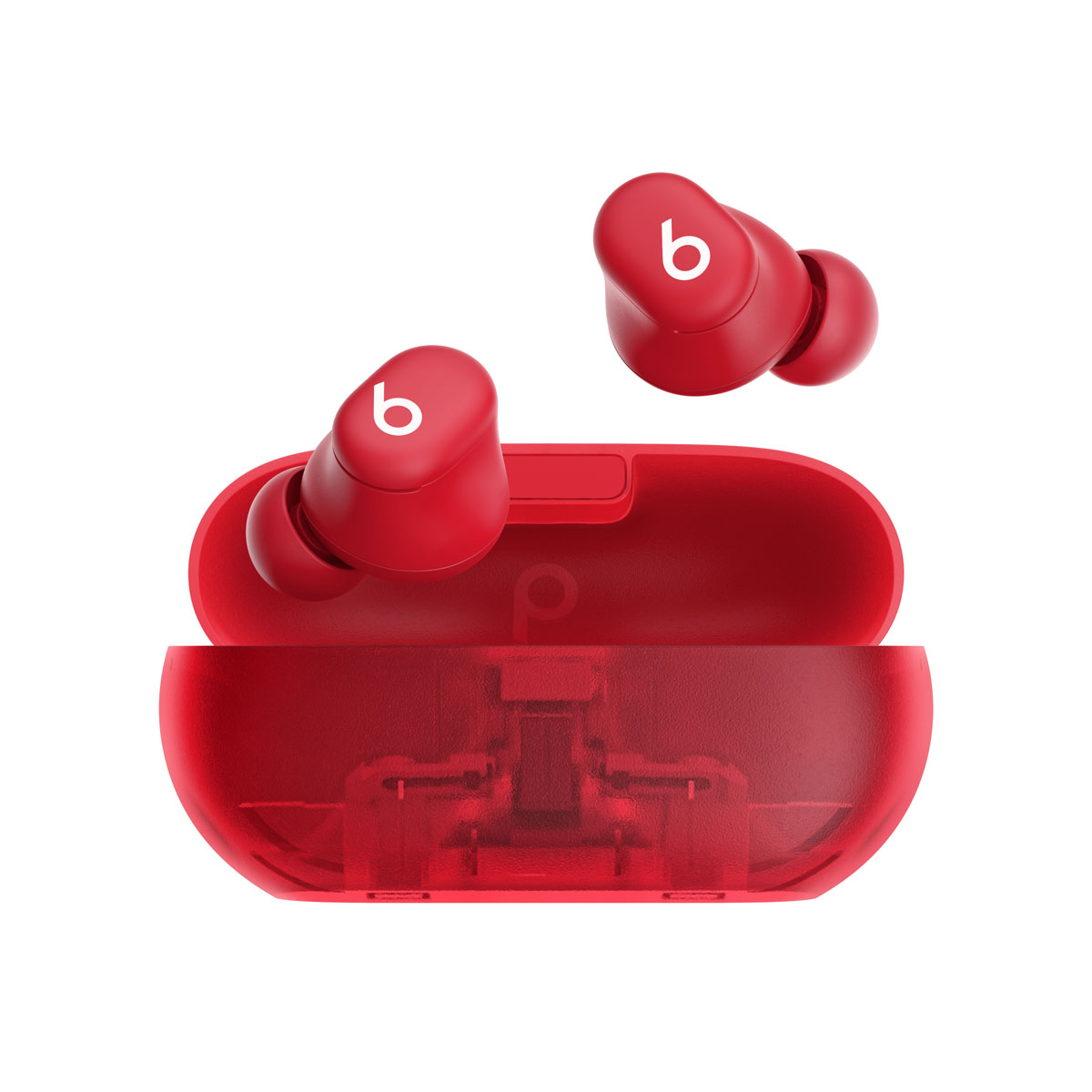 Beats Solo Buds - transparent-red