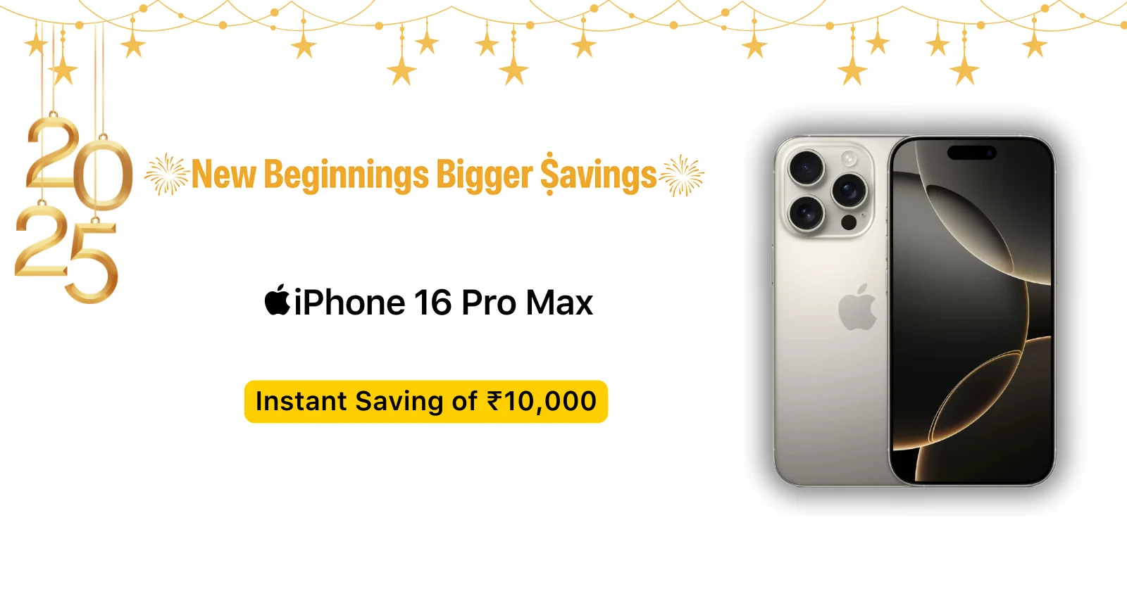 New Year Best Offer on iPhone 16 Pro Max at iNvent