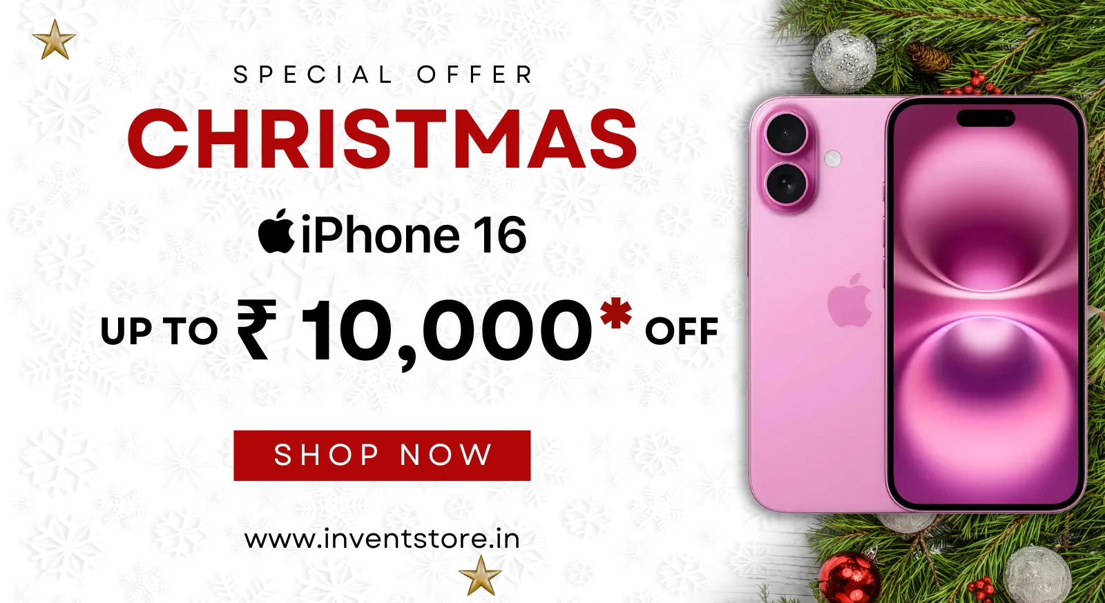 Christmas offer on iPhone 16