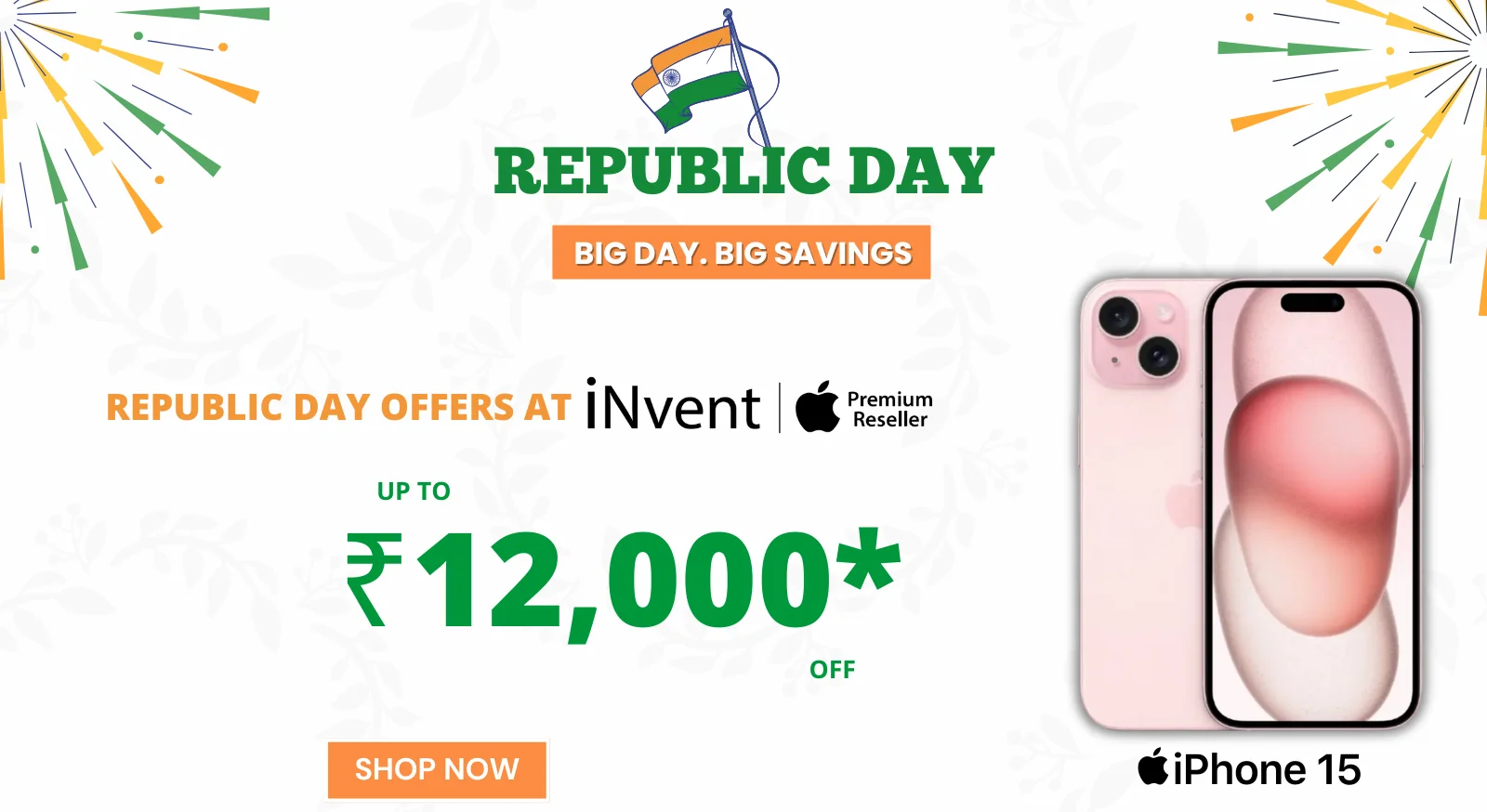 Republic Day offer on iPhone 15