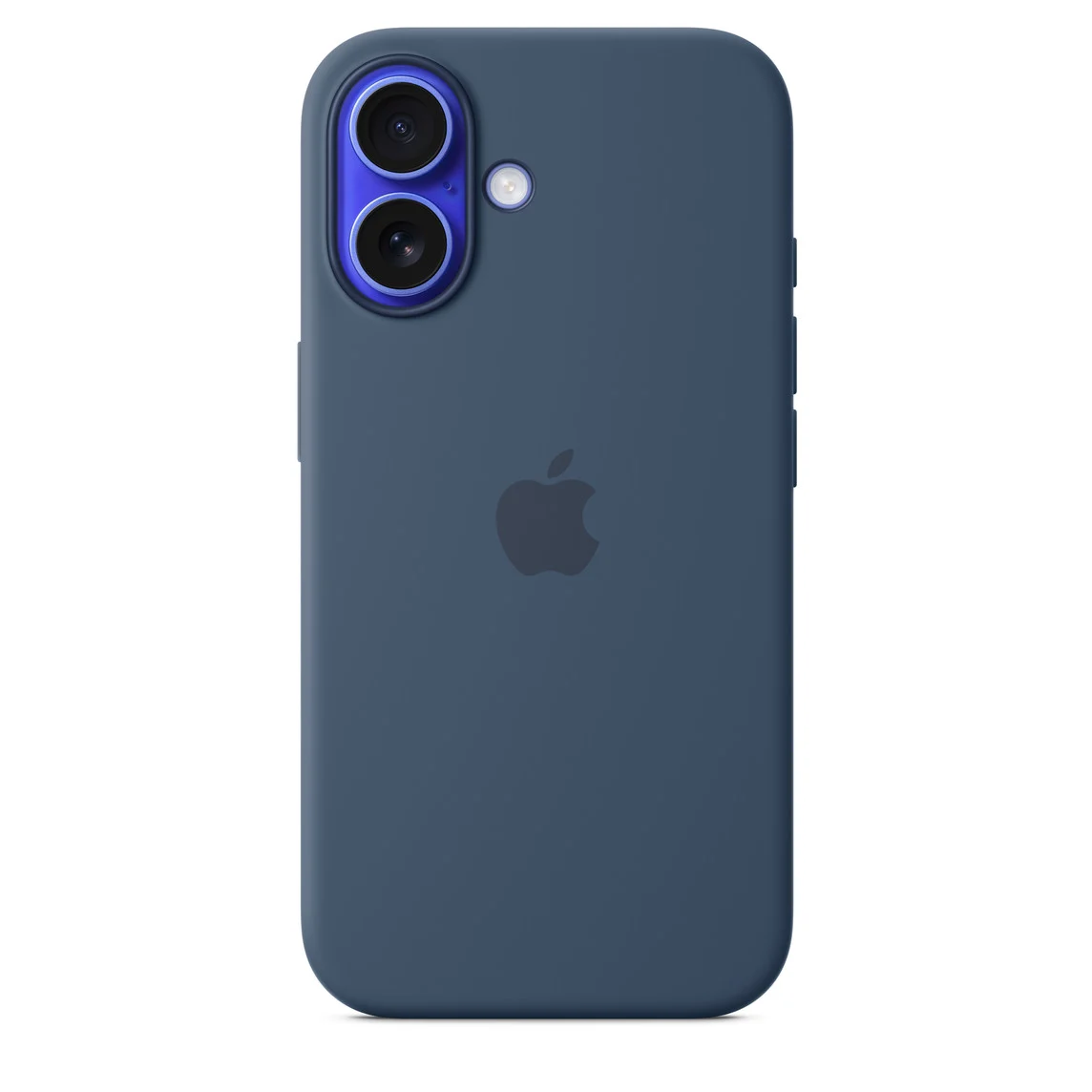 iPhone 16 Silicone Case with MagSafe - Denim