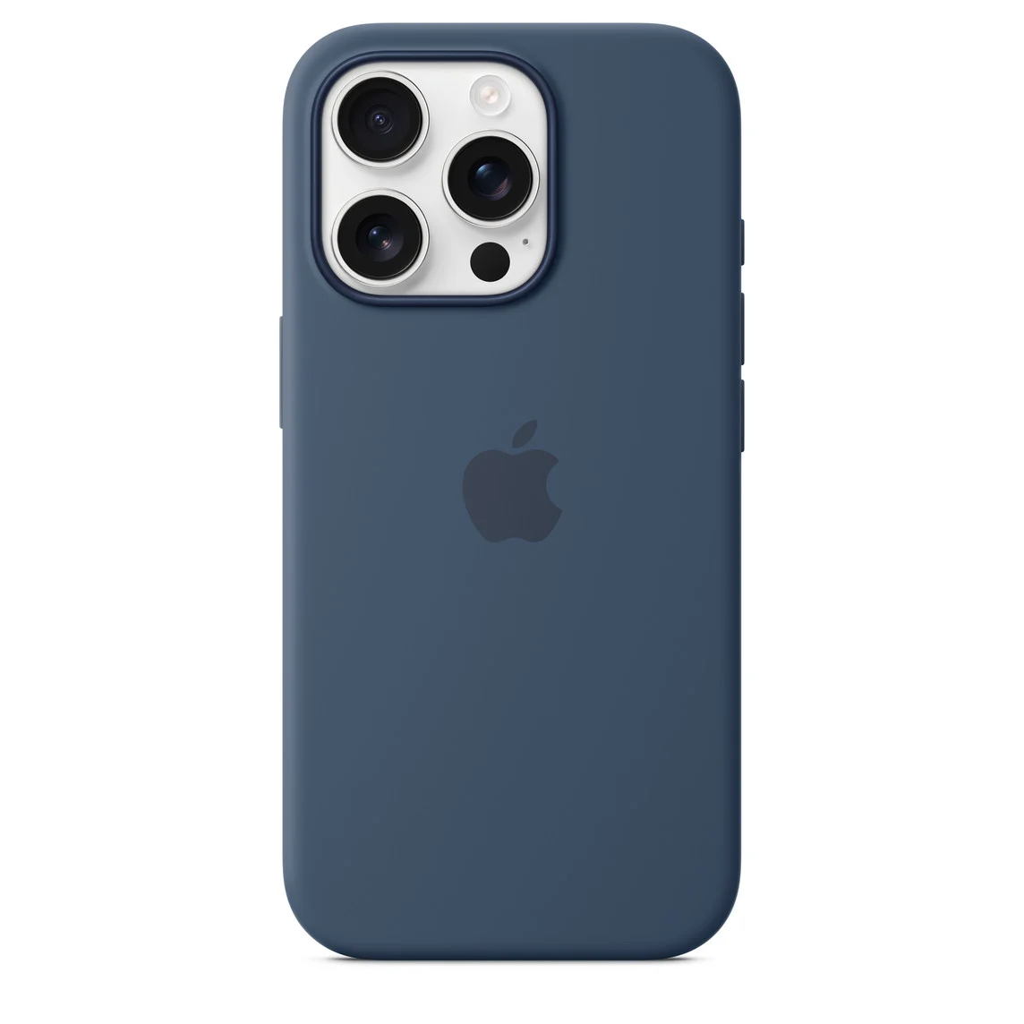 iPhone 16 Pro Silicone Case with MagSafe - Denim