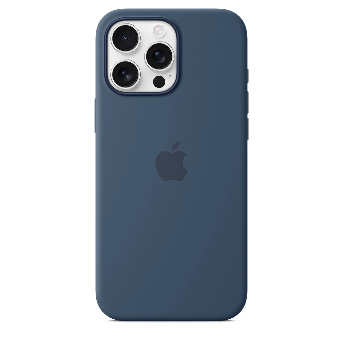iPhone 16 Pro Max Silicone Case with MagSafe - Denim