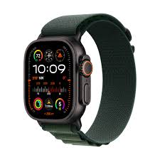 Apple Watch Ultra Titanium Case with Alpine Loop - black, small