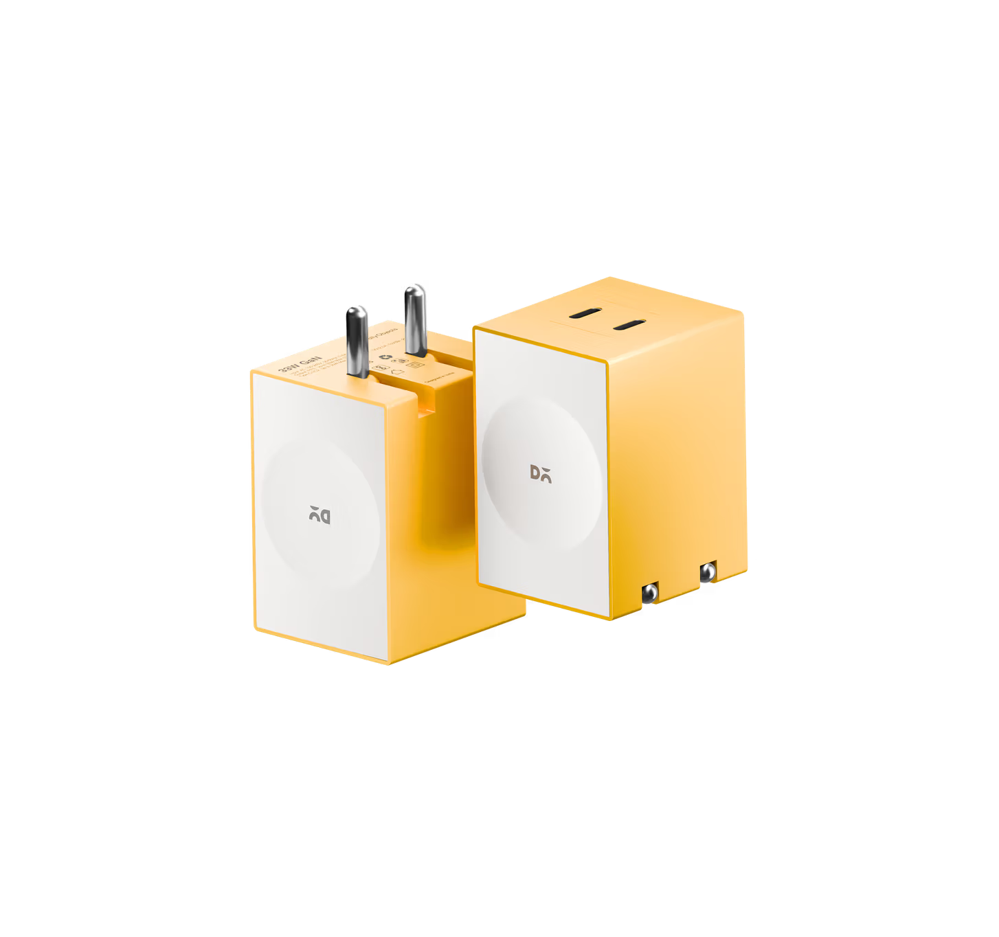 POP 33W Twin Port GaN5 Adapter - yellow